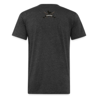 Character #100 Fitted Cotton/Poly T-Shirt by Next Level - heather black