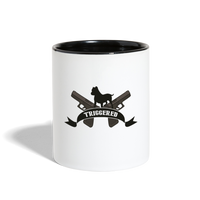 Character #111 Contrast Coffee Mug - white/black