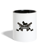 Character #111 Contrast Coffee Mug - white/black