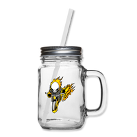 Character #15 Mason Jar - clear