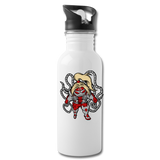 Character #17 Water Bottle - white