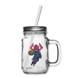 Character #28 Mason Jar - clear