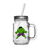 Character #35 Mason Jar - clear