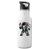 Character #51 Water Bottle - white