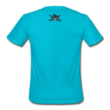 Character #1 Men’s Moisture Wicking Performance T-Shirt - turquoise