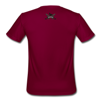 Character #1 Men’s Moisture Wicking Performance T-Shirt - burgundy