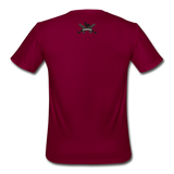 Character #1 Men’s Moisture Wicking Performance T-Shirt - burgundy