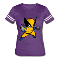 Character #1 Women’s Vintage Sport T-Shirt - vintage purple/white