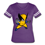 Character #1 Women’s Vintage Sport T-Shirt - vintage purple/white
