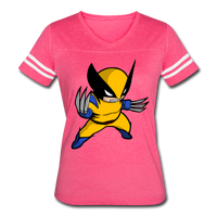 Character #1 Women’s Vintage Sport T-Shirt - vintage pink/white