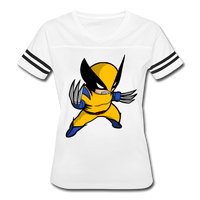 Character #1 Women’s Vintage Sport T-Shirt - white/black