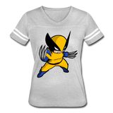 Character #1 Women’s Vintage Sport T-Shirt - heather gray/white