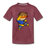 Character #2 Kids' Premium T-Shirt - heather burgundy