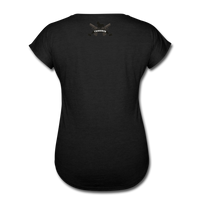 Character #2 Women's Tri-Blend V-Neck T-Shirt - black