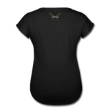 Character #2 Women's Tri-Blend V-Neck T-Shirt - black