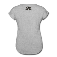 Character #2 Women's Tri-Blend V-Neck T-Shirt - heather gray