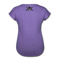 Character #2 Women's Tri-Blend V-Neck T-Shirt - purple heather