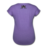 Character #2 Women's Tri-Blend V-Neck T-Shirt - purple heather