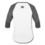 Character #4 Baseball T-Shirt - white/charcoal