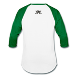 Character #4 Baseball T-Shirt - white/kelly green