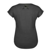 Character #4 Women's Tri-Blend V-Neck T-Shirt - deep heather