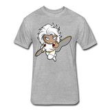 Character #5 Fitted Cotton/Poly T-Shirt by Next Level - heather gray