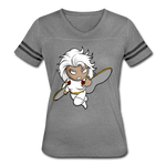 Character #5 Women’s Vintage Sport T-Shirt - heather gray/charcoal