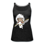 Character #5 Women’s Premium Tank Top - charcoal gray