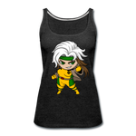 Character #6 Women’s Premium Tank Top - charcoal gray