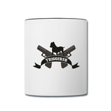 Character #7 Contrast Coffee Mug - white/black