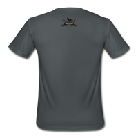 Character #8 Men’s Moisture Wicking Performance T-Shirt - charcoal