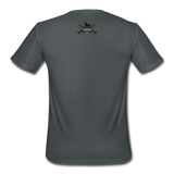 Character #8 Men’s Moisture Wicking Performance T-Shirt - charcoal