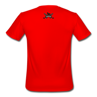 Character #8 Men’s Moisture Wicking Performance T-Shirt - red