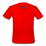 Character #8 Men’s Moisture Wicking Performance T-Shirt - red