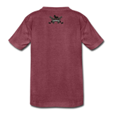 Character #9 Kids' Premium T-Shirt - heather burgundy