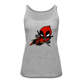 Character #11 Women’s Premium Tank Top - heather gray