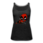 Character #11 Women’s Premium Tank Top - charcoal gray