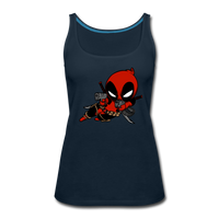 Character #11 Women’s Premium Tank Top - deep navy