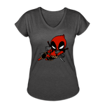 Character #11 Women's Tri-Blend V-Neck T-Shirt - deep heather