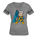 Character #12 Women’s Vintage Sport T-Shirt - heather gray/charcoal