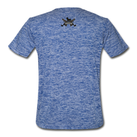 Character #12 Men’s Moisture Wicking Performance T-Shirt - heather blue