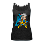 Character #12 Women’s Premium Tank Top - charcoal gray