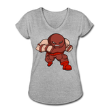 Character #13 Women's Tri-Blend V-Neck T-Shirt - heather gray