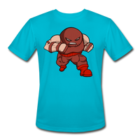 Character #13 Men’s Moisture Wicking Performance T-Shirt - turquoise