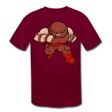 Character #13 Kids' Moisture Wicking Performance T-Shirt - burgundy