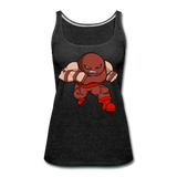 Character #13 Women’s Premium Tank Top - charcoal gray