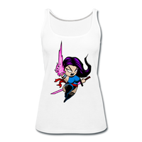 Character #14 Women’s Premium Tank Top - white