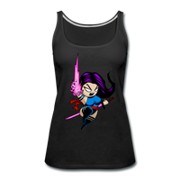 Character #14 Women’s Premium Tank Top - black