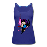 Character #14 Women’s Premium Tank Top - royal blue