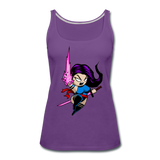 Character #14 Women’s Premium Tank Top - purple